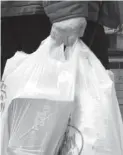  ??  ?? Toronto is the latest major city to ban the ubiquitous plastic bag.