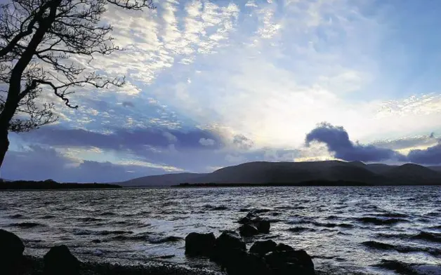  ?? Picture courtesy of reader George Bremner, from Westhill ?? Majestic and moody Loch Lomond resplenden­t as the late afternoon sun breaks through the clouds.