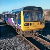  ??  ?? The original production ‘Pacer’ No. 142001 was presented to the National Collection by leasing company Angel Trains. It arrived under its own power and in Northern livery for display at Shildon on December 18, 2019.