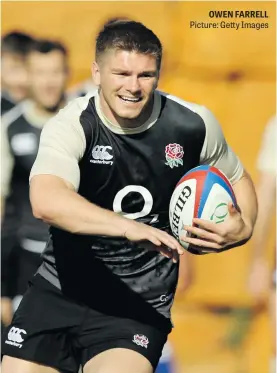  ?? Picture: Getty Images ?? OWEN FARRELL