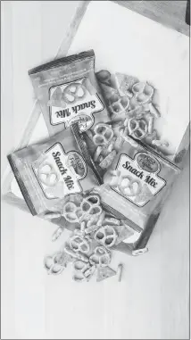  ?? DELTA AIR LINES VIA THE NEW YORK TIMES ?? Before Delta Air Lines started carrying Pretzel Perfection snacks, the company was producing 100,000 bags a month. Now it makes 8 million.