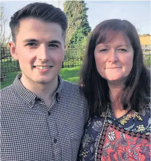  ??  ?? Elis Power, 23, and mum Ann Harrison-Power