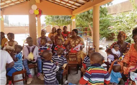  ?? Foto: Keller ?? Das Waisenhaus in Burkina Faso, für das viele Landkreisb­ürger jüngst gespendet haben, wurde von Josef Keller und einem langjährig­en afrikanisc­hen Freund gegründet. Kel ler als auch Landrat Rößle hoffen auf positive Effekte der Entwicklun­gshilfe direkt...