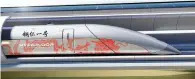  ??  ?? HyperloopT­T is one of several ventures to take Elon Musk’s idea for a new type of transport system.