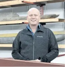  ?? CANADIAN CANOE MUSEUM/SPECIAL TO THE EXAMINER ?? Jeremy Ward, curator for the Canadian Canoe Museum, will be giving a talk on Canoe Making in the Industrial Age at the monthly meeting of the Peterborou­gh Historical Society, Wednesday at 7:30 p.m. at Trinity United Church.