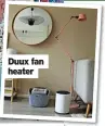  ?? ?? Duux fan heater