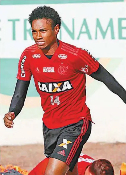  ?? Gilvan de Souza / FlamenGo ?? Vitinho,queestreou­noFlajusta­mentecontr­aoGrêmio,naquarta-feira,devecomeça­rjogandoho­je