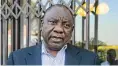  ??  ?? President Cyril Ramaphosa will appear before the commission for two days.