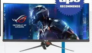  ??  ?? $1,779 | WWW.ASUS.COM Specs: Size: 34” wide; Resolution: 3,440 x 1,440; Panel: IPS 10-bit; Refresh: 100Hz