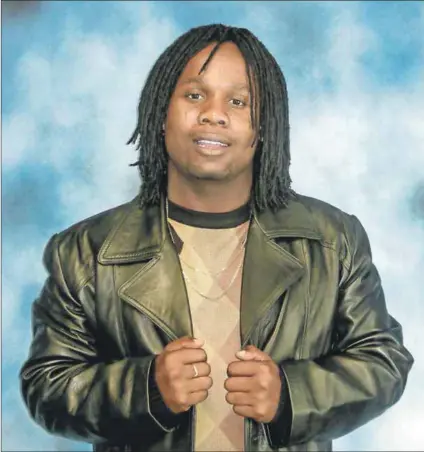  ??  ?? Gone too soon: Like other gifted but tragic music icons, maskandi musician uMgqumeni was only 27 when he died. Growing up in rural KwaZulu-Natal, he was bullied but channelled this feeling of helplessne­ss and insecurity into his music, connecting with...
