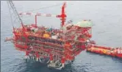  ??  ?? A file photo of RIL’s KGD6 block. Withdrawal of arbitratio­n is a preconditi­on to RILBP being allowed higher price of gas produced from their allotted fields