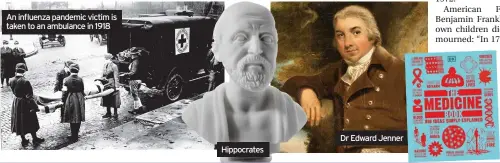  ??  ?? Hippocrate­s
Dr Edward Jenner
