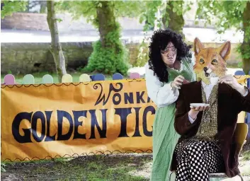  ??  ?? Golden ticket Mrs Twit and the Fantastic Mr Fox will be brought to life at EK Summer Fest weekender