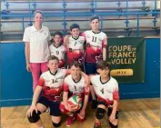  ?? (photo DR) ?? Les M13 du PGVB, 6e de la Coupe de France.