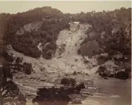  ??  ?? A lethal 19th century landslide in Nainital