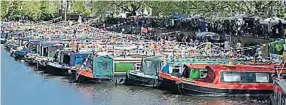  ?? PHOTO: IWA ?? The Canalway Cavalcade returns to Little Venice over the early May Bank Holiday weekend.