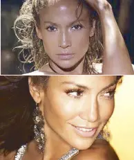  ??  ?? the iconic Jlo glow as seen in her recent music videos
