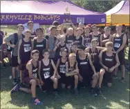  ?? Photo submitted ?? The Siloam Springs junior high boys cross country team took first place Saturday in the Berryville Cross Country Invitation­al.