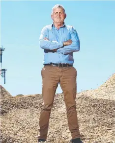  ??  ?? GRAIN PITCH: CEO Tony Price says Midway is looking at options to increase exports from Geelong.