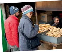  ?? ?? trying fresh Ladakhi The athlete recommends you’re in the region. bread, or khambir, when