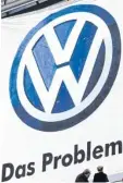  ?? Foto: Rumpenhors­t, dpa ?? VW hat ein dickes Problem. Das kann teuer werden.