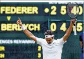 ??  ?? Roger, der Große: Federer steht am Sonntag in seinem 29. Grand-SlamFinale