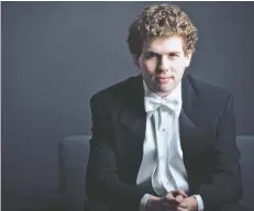 ??  ?? Evan Mitchell will lead the Kitchener-Waterloo Symphony for the shows.[SUBMITTED]
