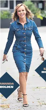 amanda holden denim dress Sosandar - Amanda Holden wows Instagram in our most wanted denim dress that  every woman needs Now back in stock! Shop Now > https://bit.ly/2NJjGKF