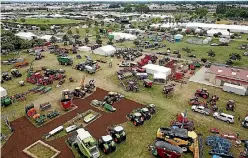  ?? PHOTO: GEORGE HEARD/STUFF ?? The Canterbury Agricultur­al Park in Wigram is ready to take thousands of people through the gates today.