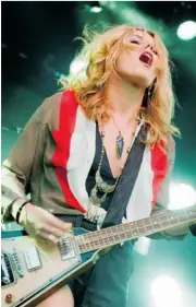  ?? CHRIS MIKULA/OTTAWA CITIZEN ?? Grace Potter and the Nocturnals staged a knockout show at Bluesfest last year, and they’ll be back in 2013.