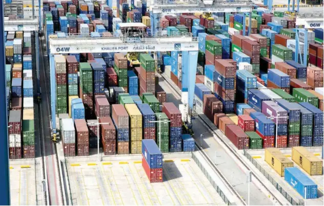  ?? ?? ↑
Exports recorded a growth of 35% in the first three months of the year.