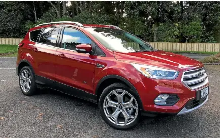  ??  ?? The Ford Escape – it deserves to be among New Zealand’s best-selling SUVS.