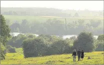  ??  ?? The select committee will be treated to magnificen­t views across the Colne Valley such as this, from The Old Orchard pub in Harefield, when it visits tomorrow (Thursday)