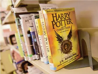  ?? Tyler Sizemore/Hearst Connecticu­t Media ?? “Harry Potter and the Cursed Child” at Greenwich Library. Wilton High School is among the first high schools in the country to perform the work on stage.