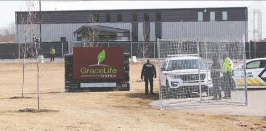  ?? GREG SOUTHAM ?? On Jan. 29, public health inspector Janine Hanrahan ordered Gracelife closed until it complied with health orders. Ten more Sundays passed before the order was enforced.