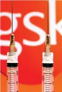  ??  ?? GSK will continue to develop jab