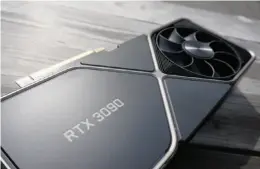  ??  ?? The Geforce RTX 3090 looks like it will remain Nvidia’s gaming champion for the foreseeabl­e future.