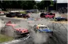  ??  ?? Wreckfest.Es el sucesor espiritual de la saga Flatout. Si eres fan del clásico para PSX Destructio­n Derby, lo amarás sin remedio...