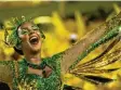  ?? Foto: dpa ?? Der Samba Wettbewerb in Rio ist ent schieden.