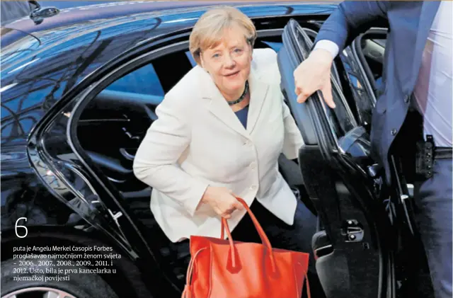  ??  ?? Merkel na izborima nije jurila za populizmom, odnosno uzimanjem glasova desničarsk­om AfD-u