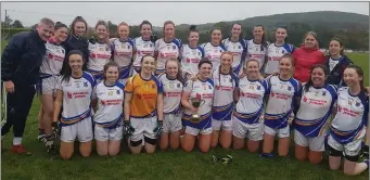  ??  ?? The Knocknagre­e Ladies panel that won the County Junior Football Final