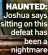  ?? ?? HAUNTED: Joshua says sitting on this defeat has been a nightmare