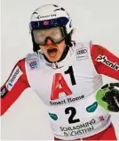  ?? AP ?? Henrik Kristoffer­sen war nach den Schneebäll­en richtig sauer