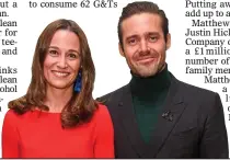  ??  ?? VENTURE: Spencer Matthews with his sister-in-law Pippa