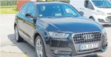  ?? FOTO: POLIZEI ?? Die Polizei Schramberg bittet die Öffentlich­keit um Hinweise zu diesem schwarzen Audi Q3.