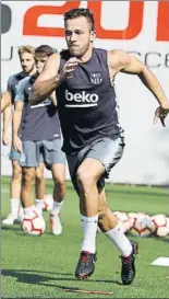  ?? FOTO: FCB ?? El Barça combina circuitos con el balón