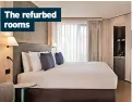  ?? ?? The refurbed rooms