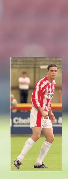  ??  ?? Michael Duff has gone from a young player under Steve Cotterill, inset, to manager of Cheltenham Town