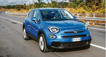  ?? Foto: Fiat ?? Que bello: Viele dürften zum Fiat 500X greifen, weil er so süß aussieht. In der neuesten Überarbeit­ung geben jetzt auch die Motoren Grund dazu.