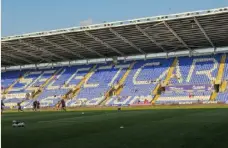  ?? ?? SAFE SPACE: Select Car Leasing Stadium is home to Reading FC and, according to new research, one of the best places to watch the beautiful game without fear of crime